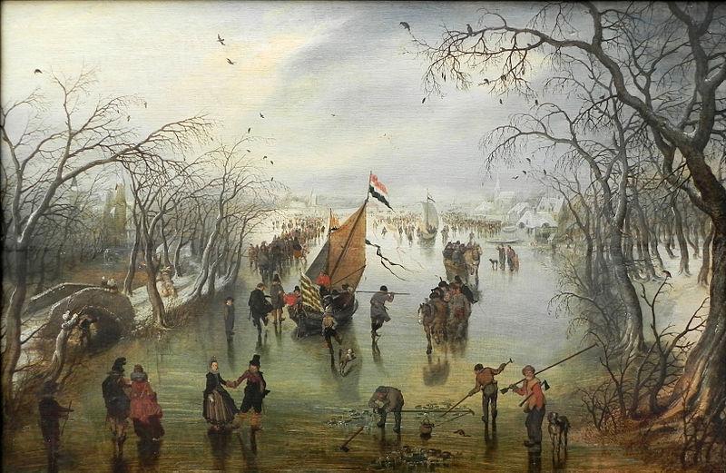 Adriaen Pietersz Vande Venne Winter Spain oil painting art
